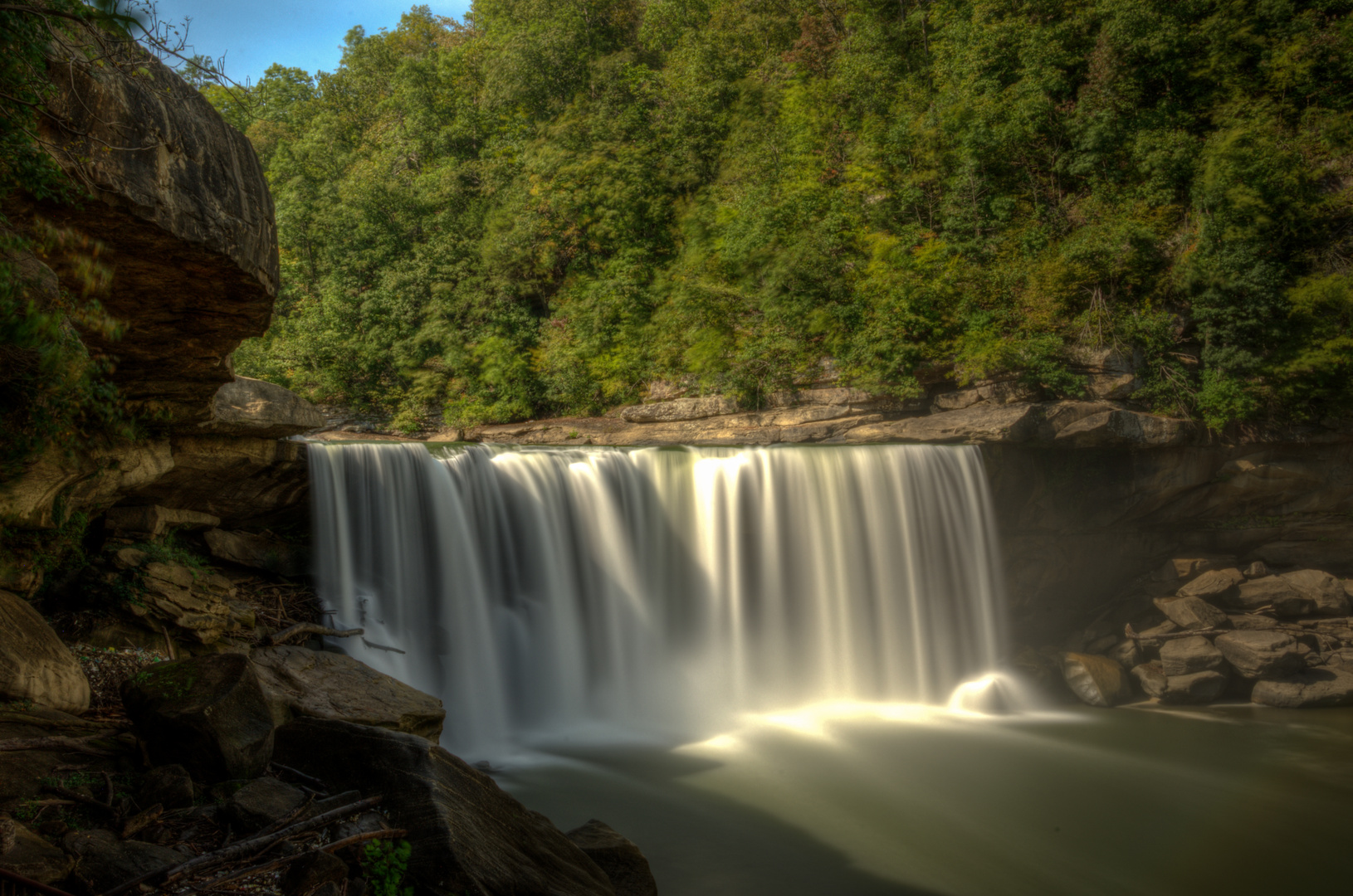 Cumberland Falls in Kentucky