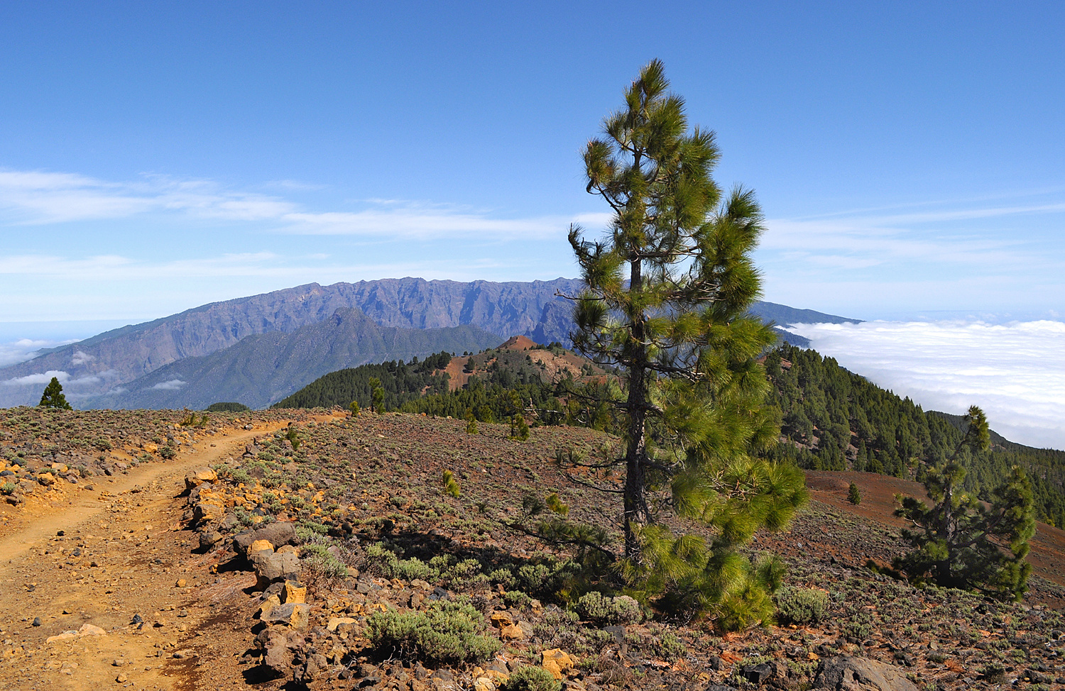 Cumbre Vieja und Caldera de Taburiente