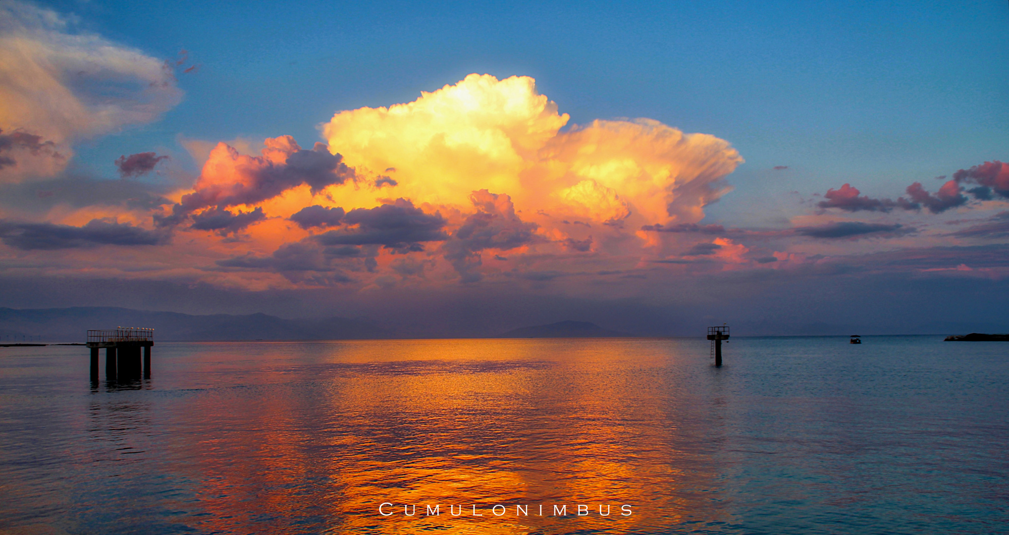 Cumulonimbus Wolke.