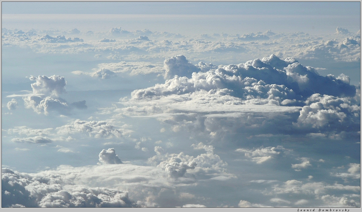 Cumulus clouds