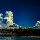 Cumulus clouds, Cullen Bay