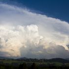 Cumulus Nimbus über den Bergen, 5.8.2013