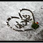 Cuore sulla neve.. :)