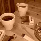 cup of coffee and a cigarette....