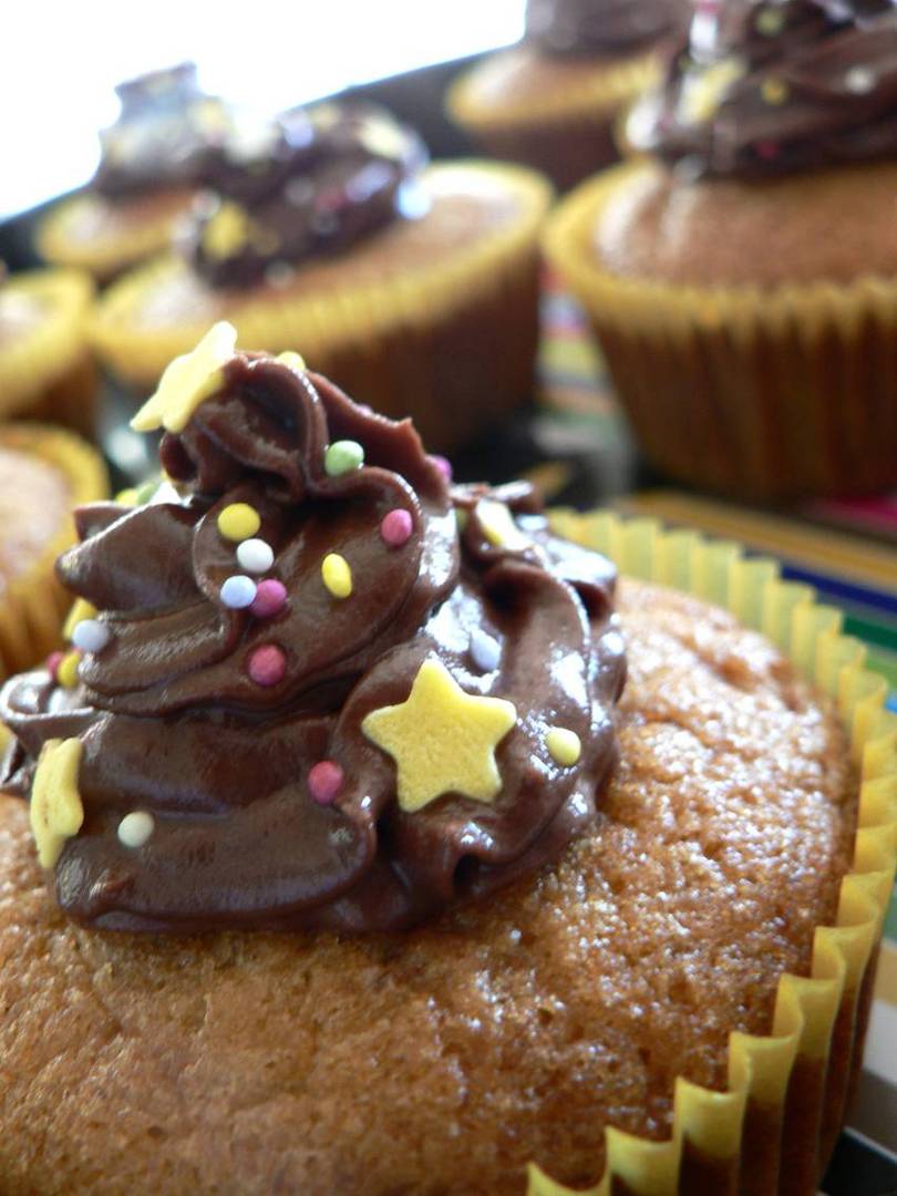 Cupcakes Choco-bananes