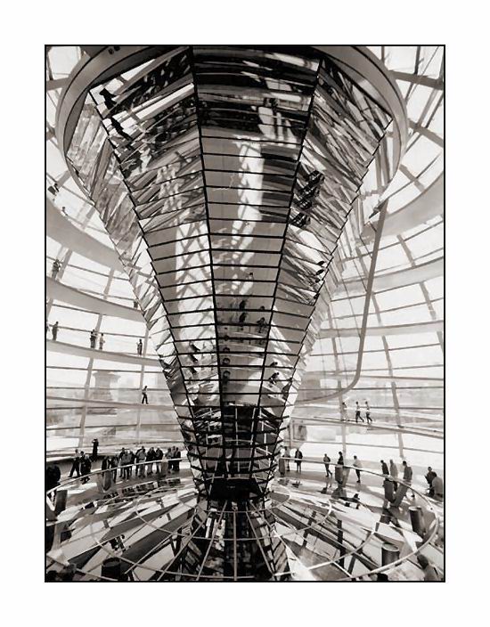 Cupola del Reichstag a Berlino