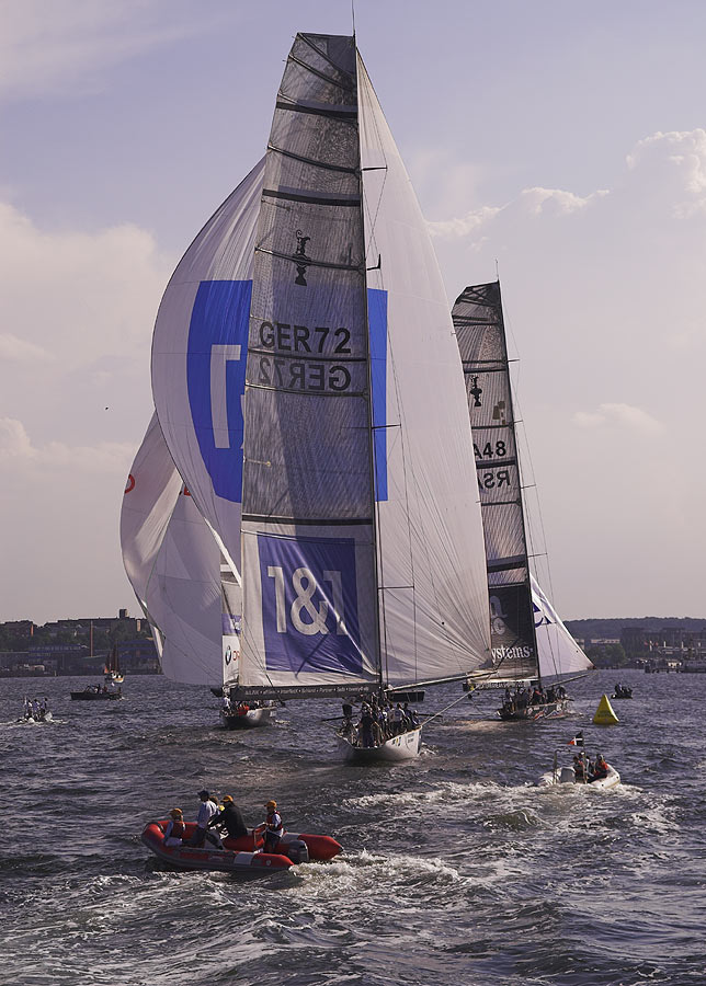 "Cupper"-Zieleinfahrt / German Sailing Grand Prix Kiel