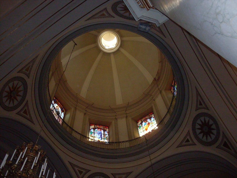 ...cúpula de Catedral de la ciudad de Montevideo, Uruguay...