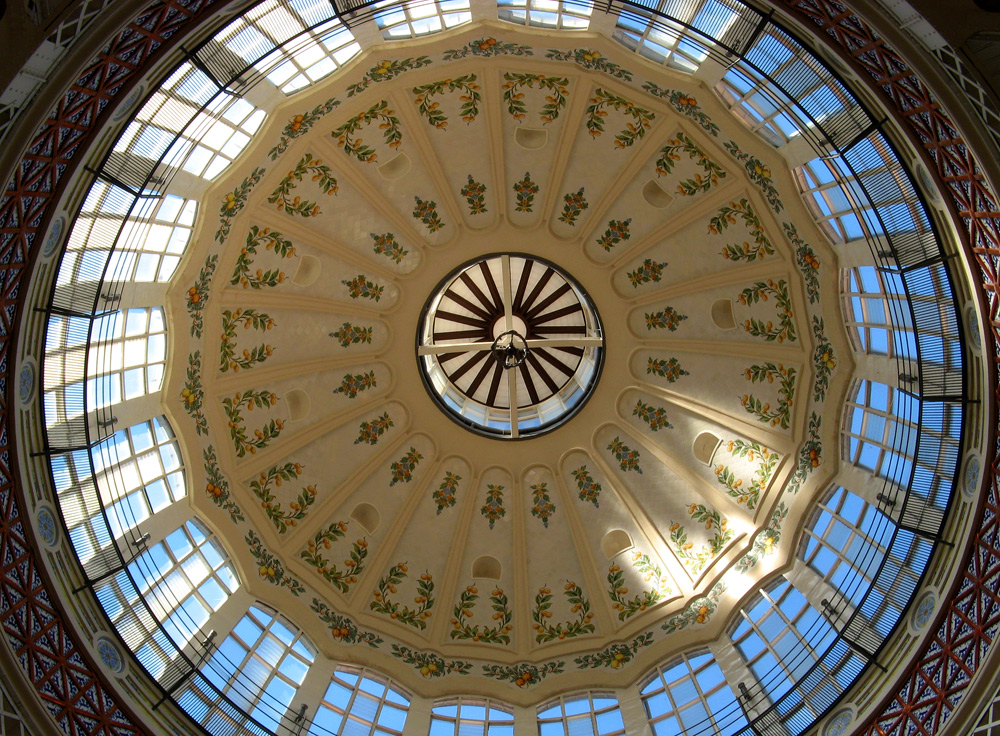 Cupula Mercado Central de Valencia (2)