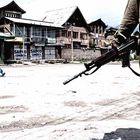 curfew in rainakari, srinagar