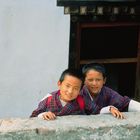 Curious Pupils in Trashigang eastern Bhutan