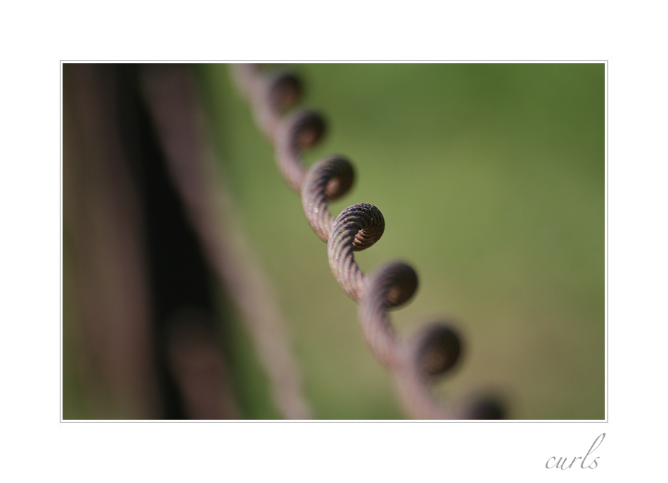 ...curls...