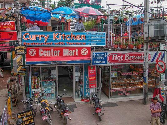 Curry Kitchen in Kathmandu