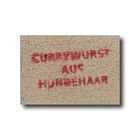 CURRYWURST AUS HUNDEHAAR