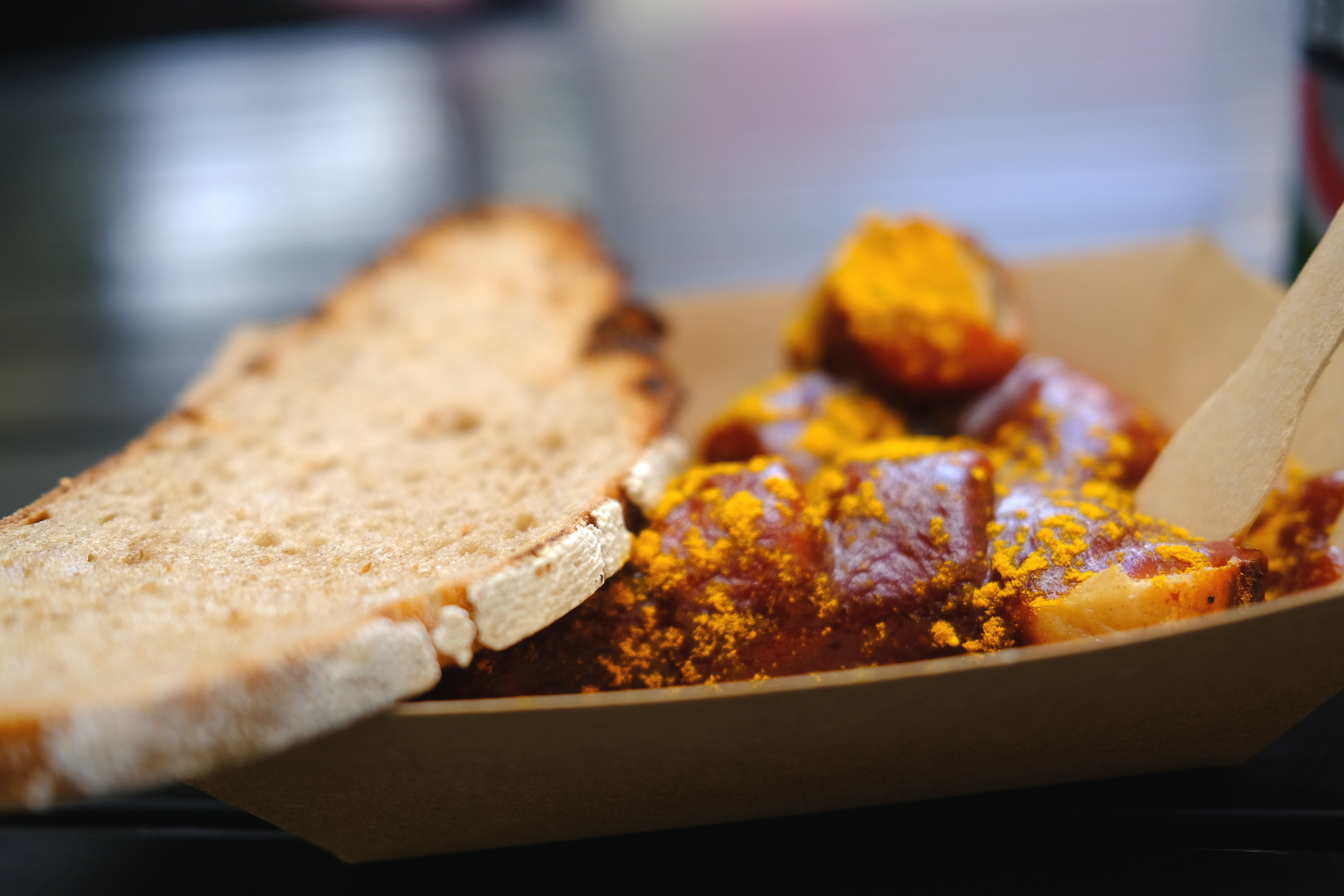 Currywurst bei Extrawurst in Wandsbek