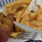 Currywurst Pommes