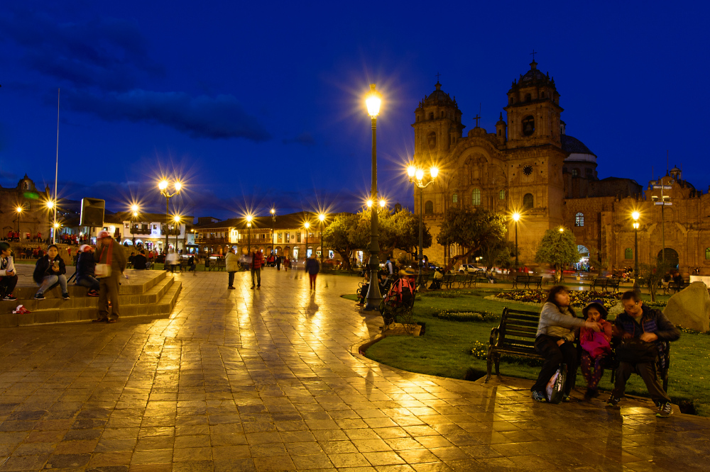 Cusco - Abend 