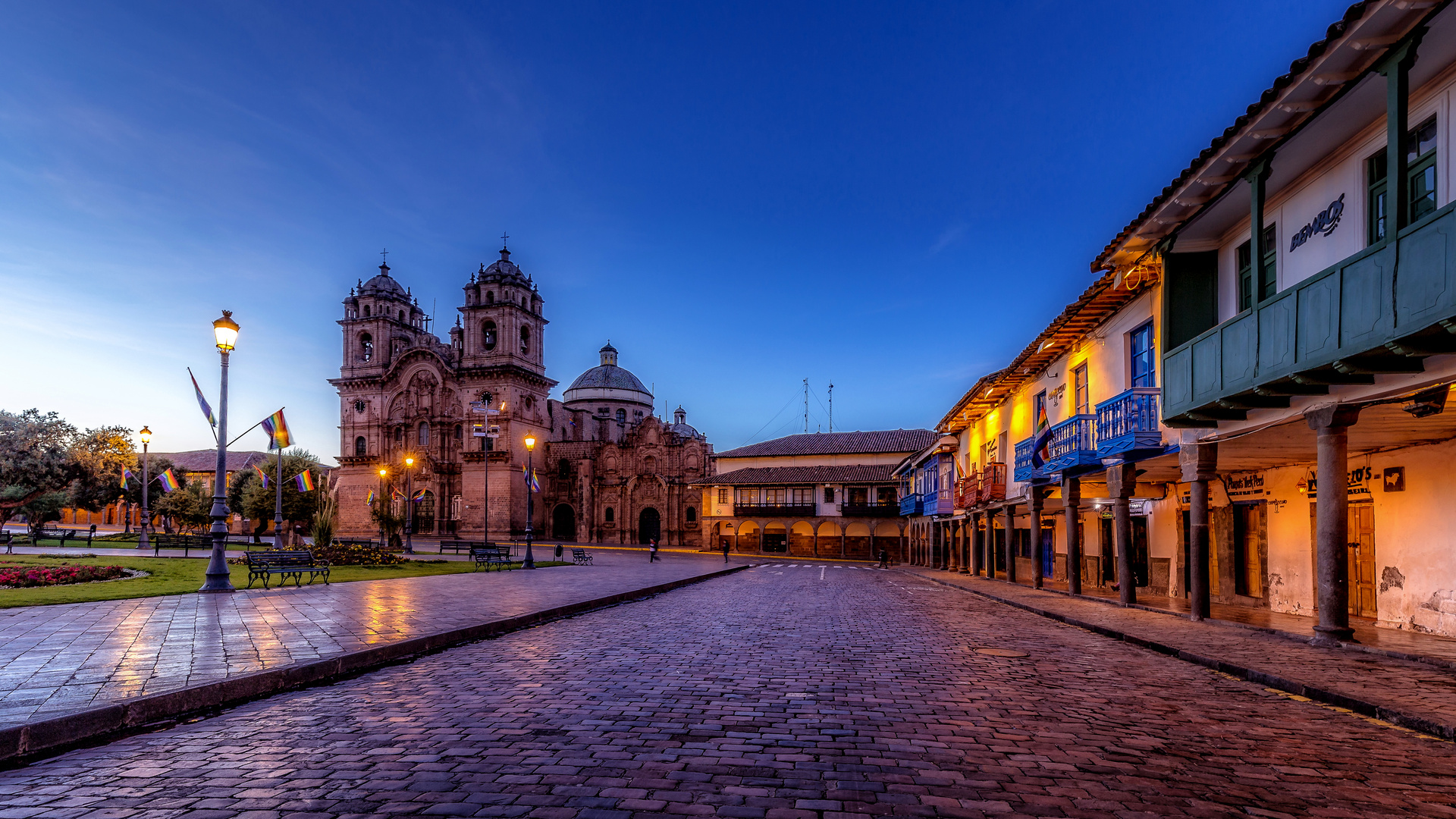 Cusco Cathedral Plaza De Armas Cusco Peru