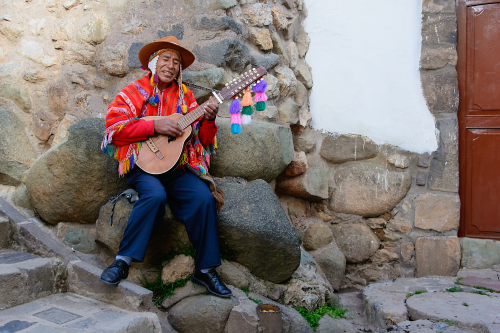 Cusco - Straßenmusikant