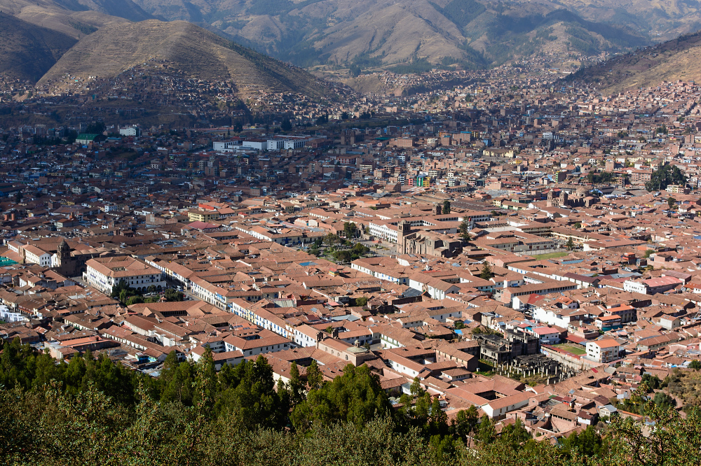 Cusco - Übersicht, Detail