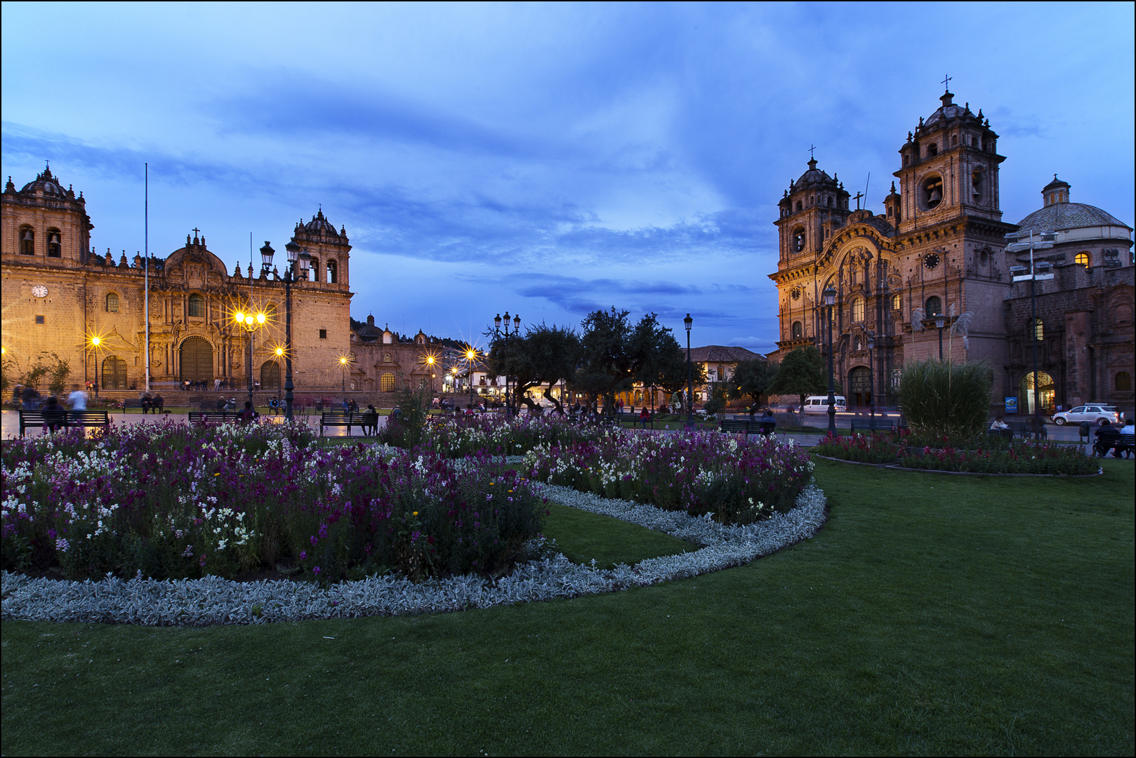 Cusco zur blauen Stunde