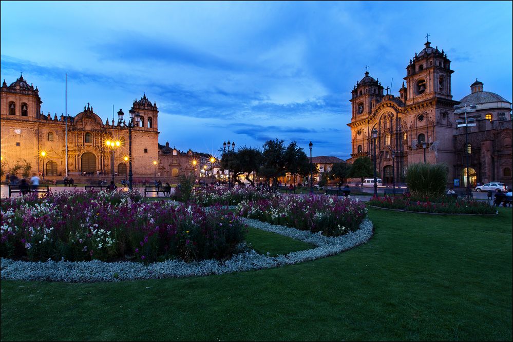 Cusco zur blauen Stunde