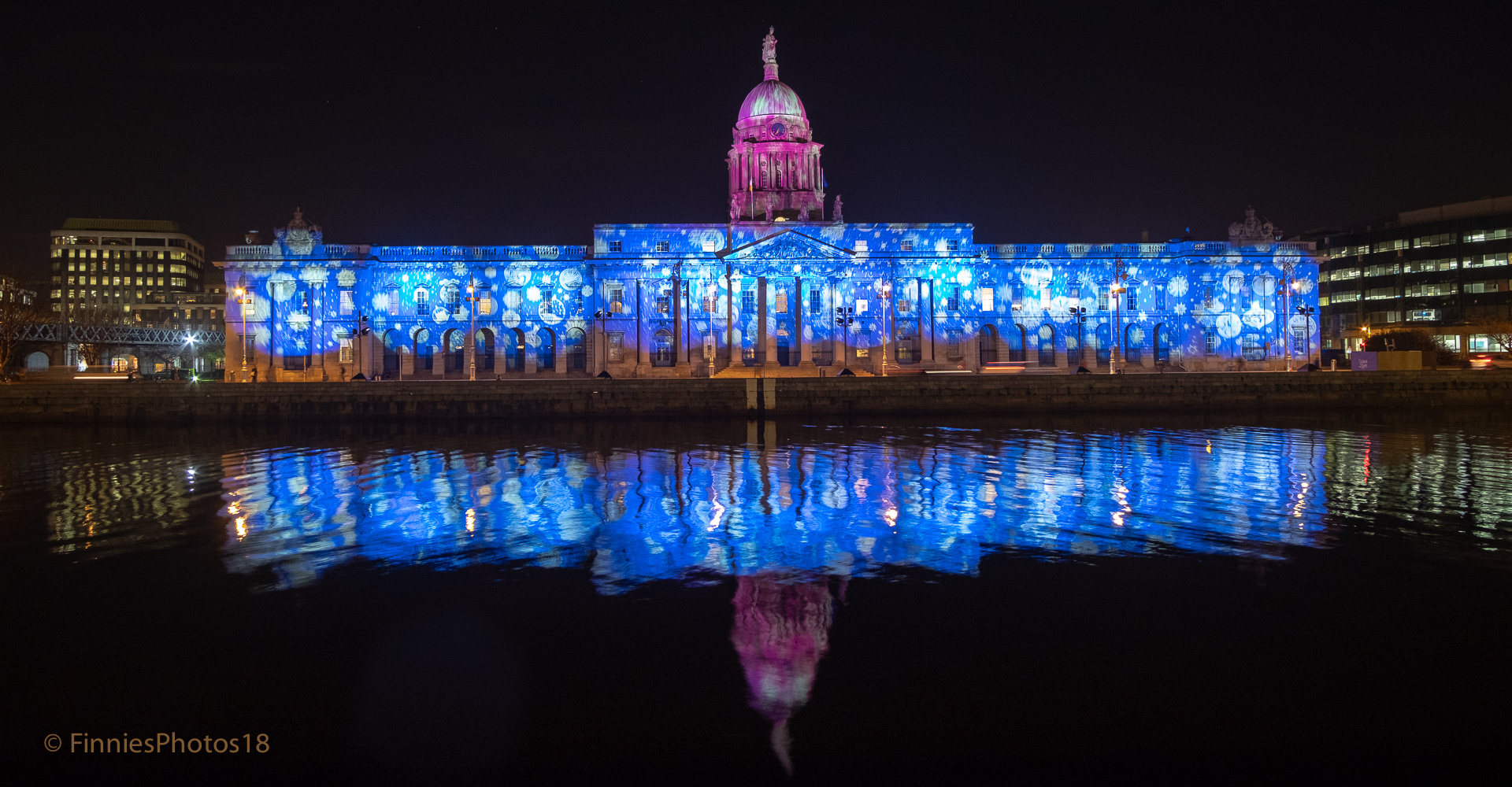 Custom House Winter Lights