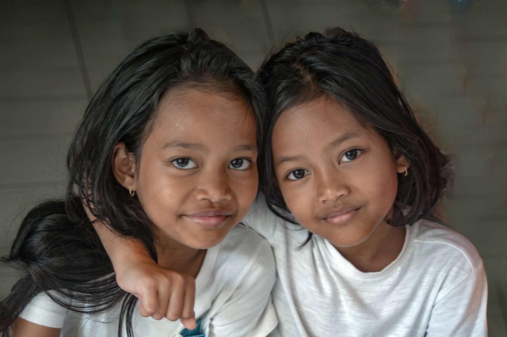 Cute sisters photo shot