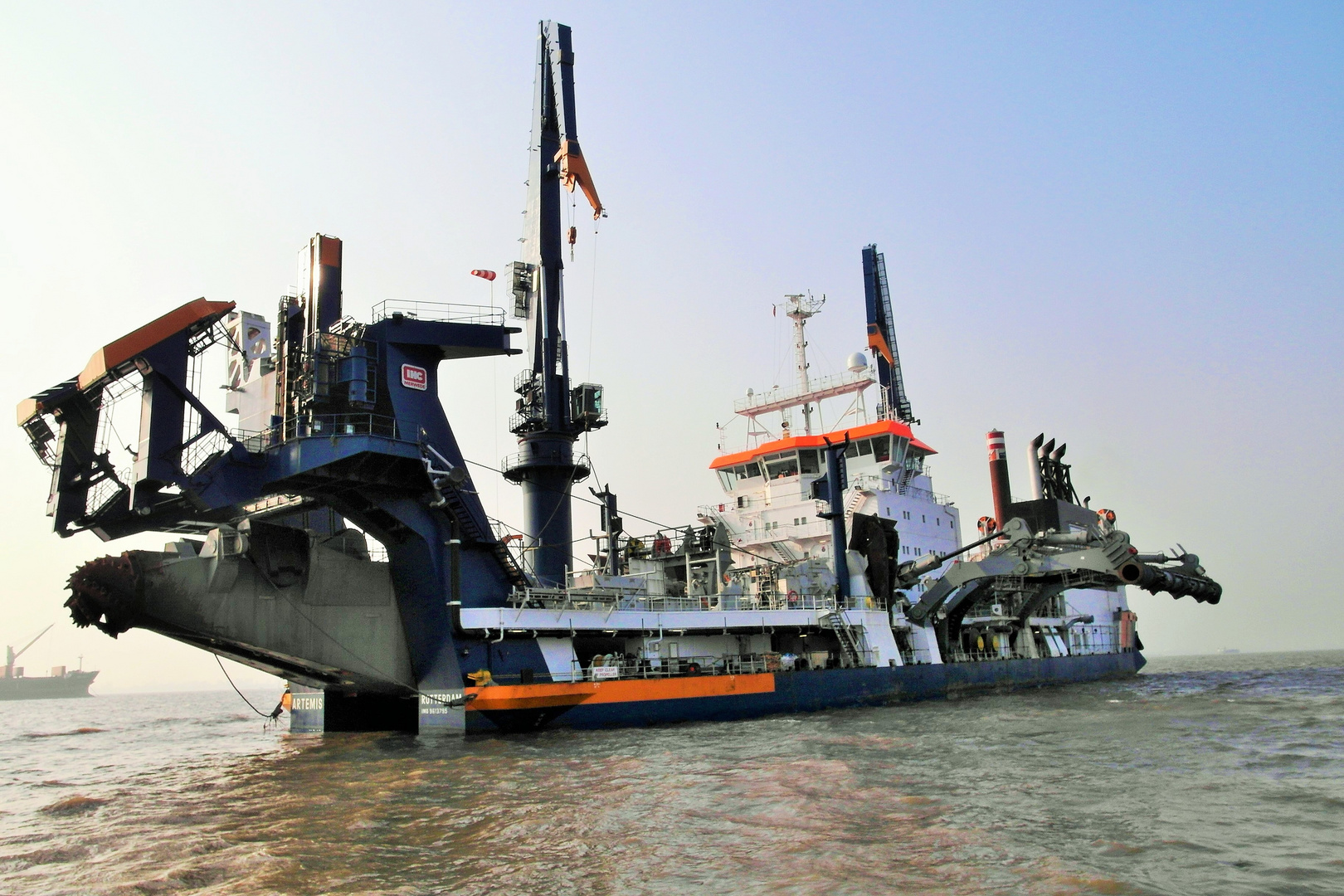 Cutter Dredger - Schneidkopf Nassbaggerschiff