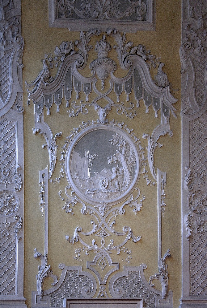 Cuvilliés-Treppenhaus [ Wand-Ornament ]