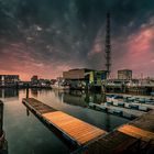 Cuxhaven an der Klappbrücke