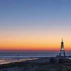 Cuxhaven Kugelbake zum Sonnenaufgang