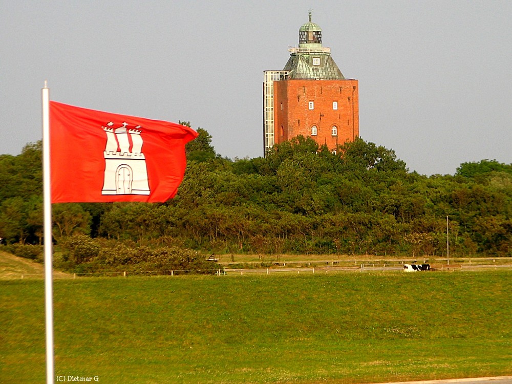 Cuxhaven - Leuchtturm auf Neuwerk