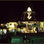 Cuzco - Plaza de Armas bei Nacht