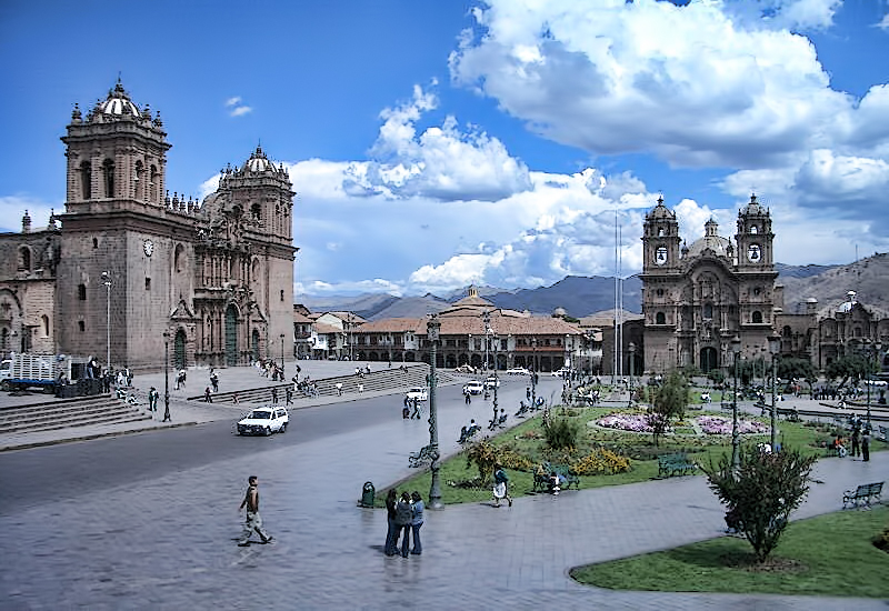 Cuzco, Plaza der Armas