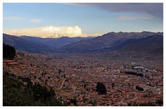 Cuzco von oben (von der Festung aus aufgenommen)