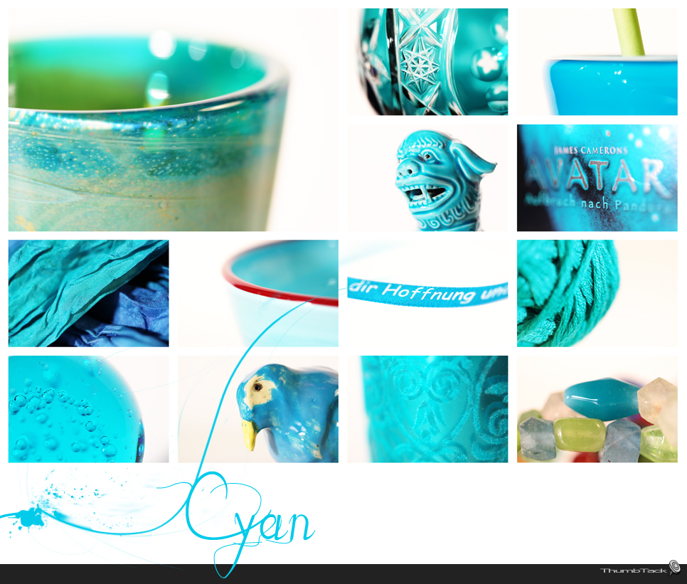 * cyan *