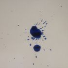 cyan ink splat