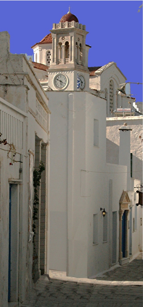 CYCLADES TINOS Vieille rue