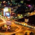 Cycle of Life in Saigon, a crowded city