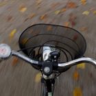 Cycling in autumn