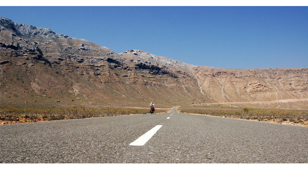 Cycling on Socotra