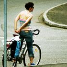 cyclist girl