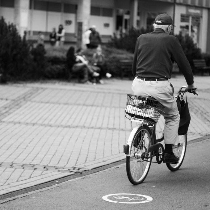 cyclists in Humenne