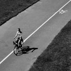 cyclists in Krakow