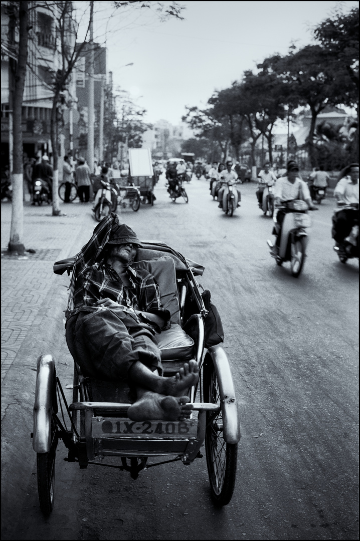 Cyclo / Xích Lô , Saigon / TP Ho Chi Minh. Vietnam.