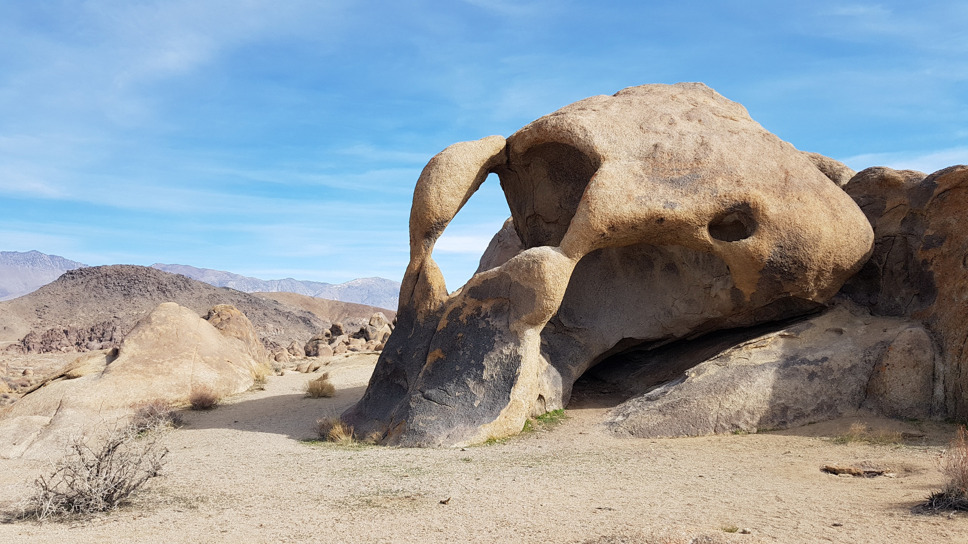  Cyclops Skull Arch - Alabama Hills - Kalifornien