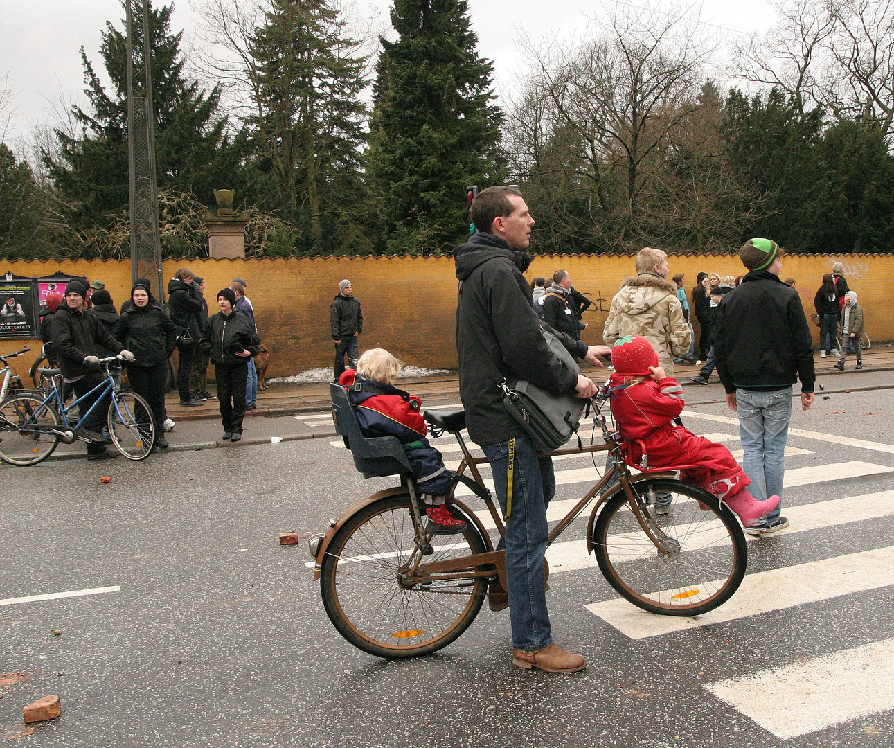 Cykel  farligt