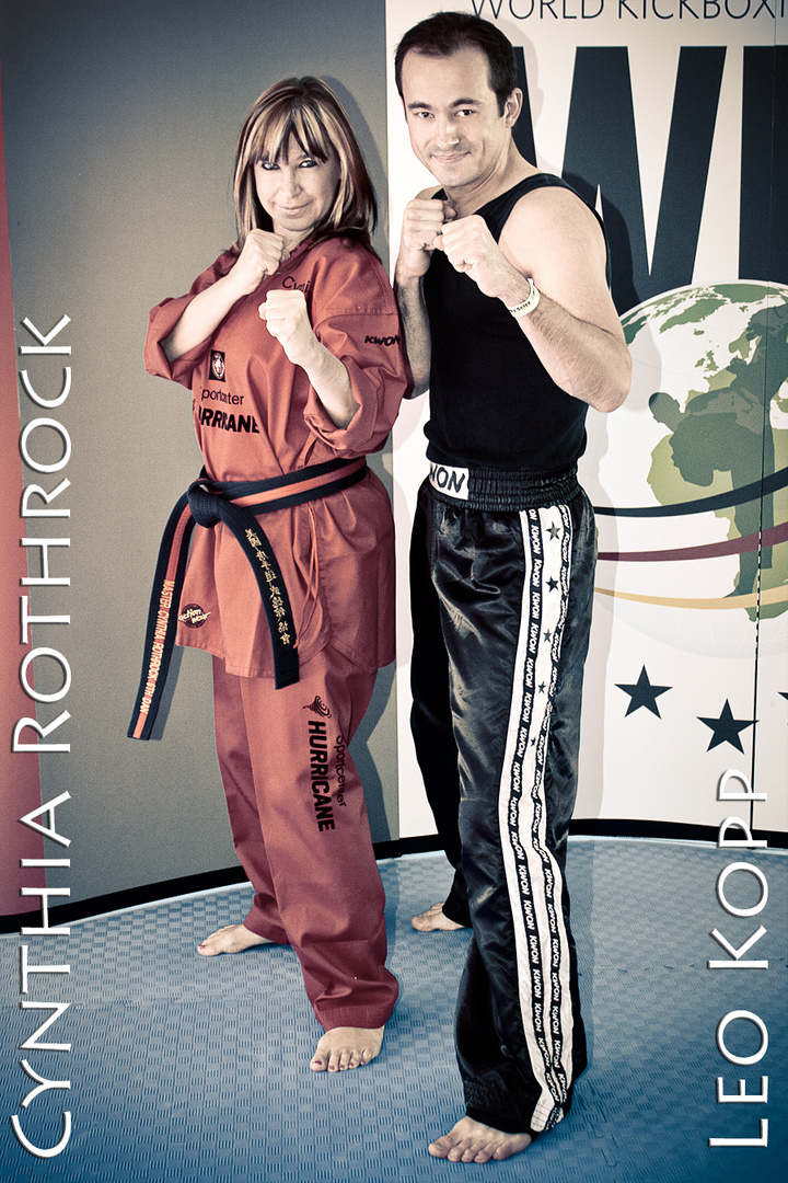 Cynthia Rothrock und Ich