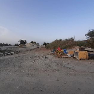 cyprus illegal garbage area agiou mama street south ypsonas limassol 2